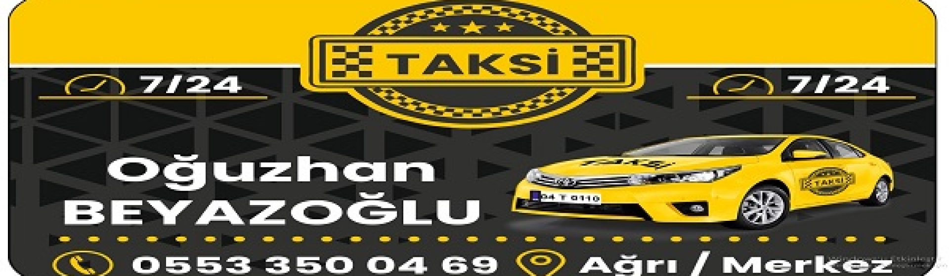 04 Ağrı Merkez Taksi
