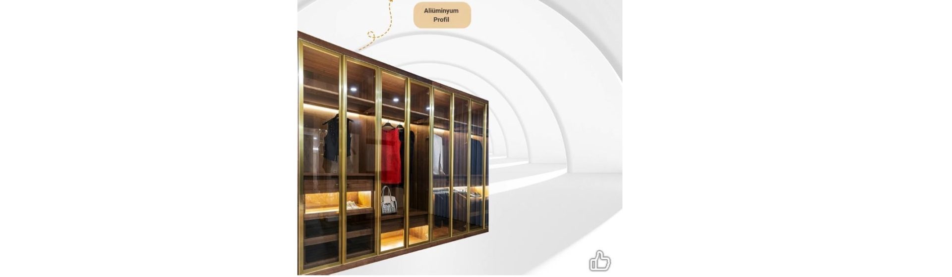 Arel Cam Alüminyum Kapak