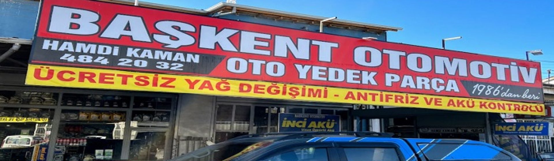 Başkent Otomotiv Yedek Parça ve Yağ Değişimi-Akü