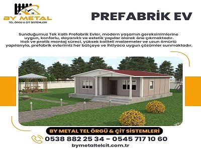 By Metal Tel Örgü & Çit Sistemleri