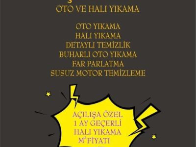 Çağlar Oto Halı Yıkama