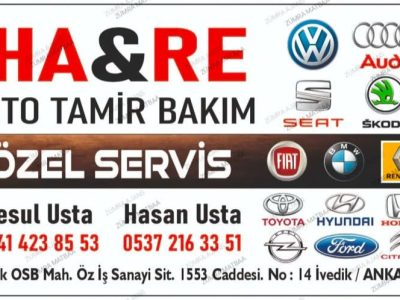 Ha&Re Oto Tamir Bakım Özel Servis