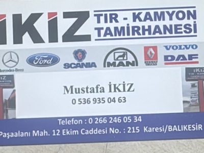 İkiz Tır Kamyon Tamirhanesi