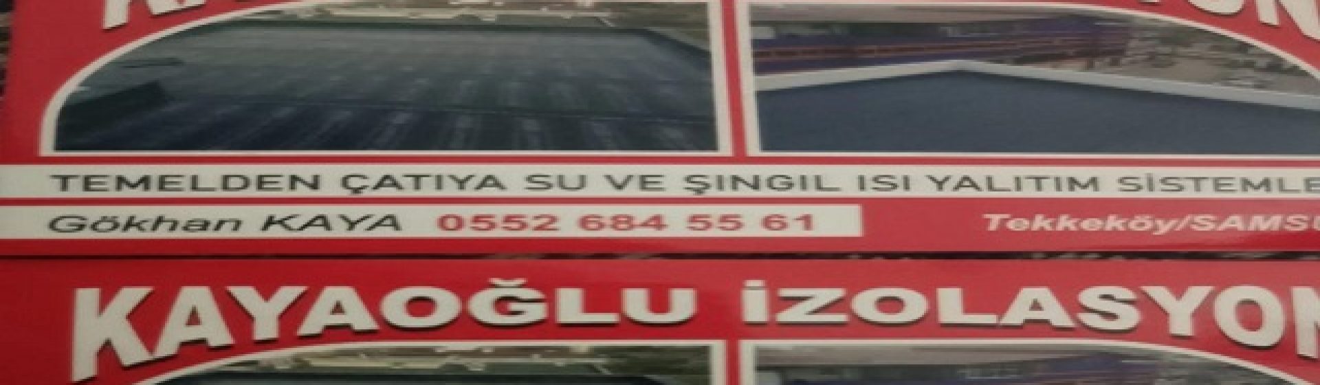 Kayaoğlu İzolasyon