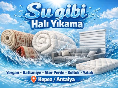 Su Gibi Halı Yıkama