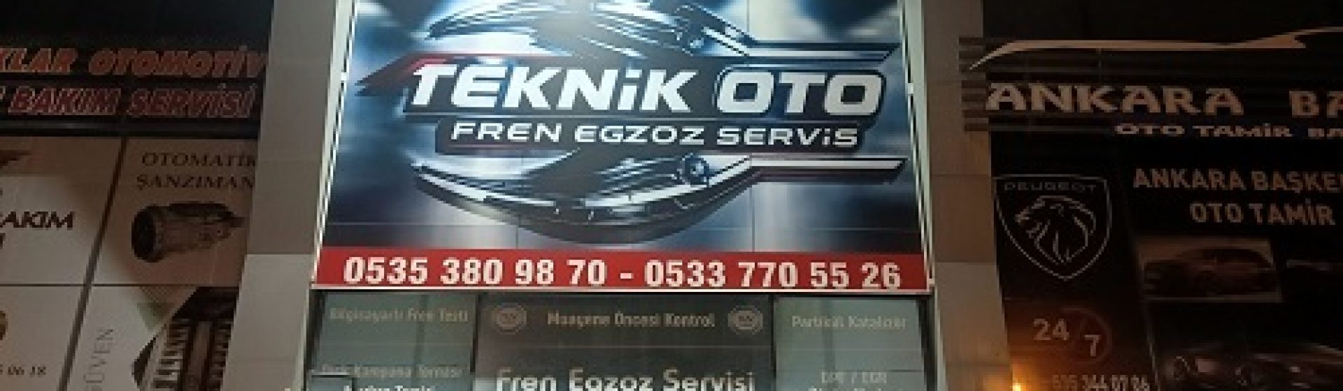 Teknik Oto Egzoz Servisi