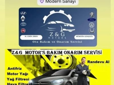 Z&G Motors ve Oto ve Onarım Servis